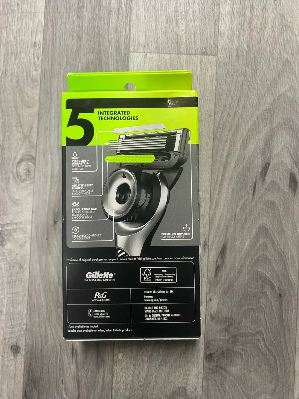 gillette labs precision